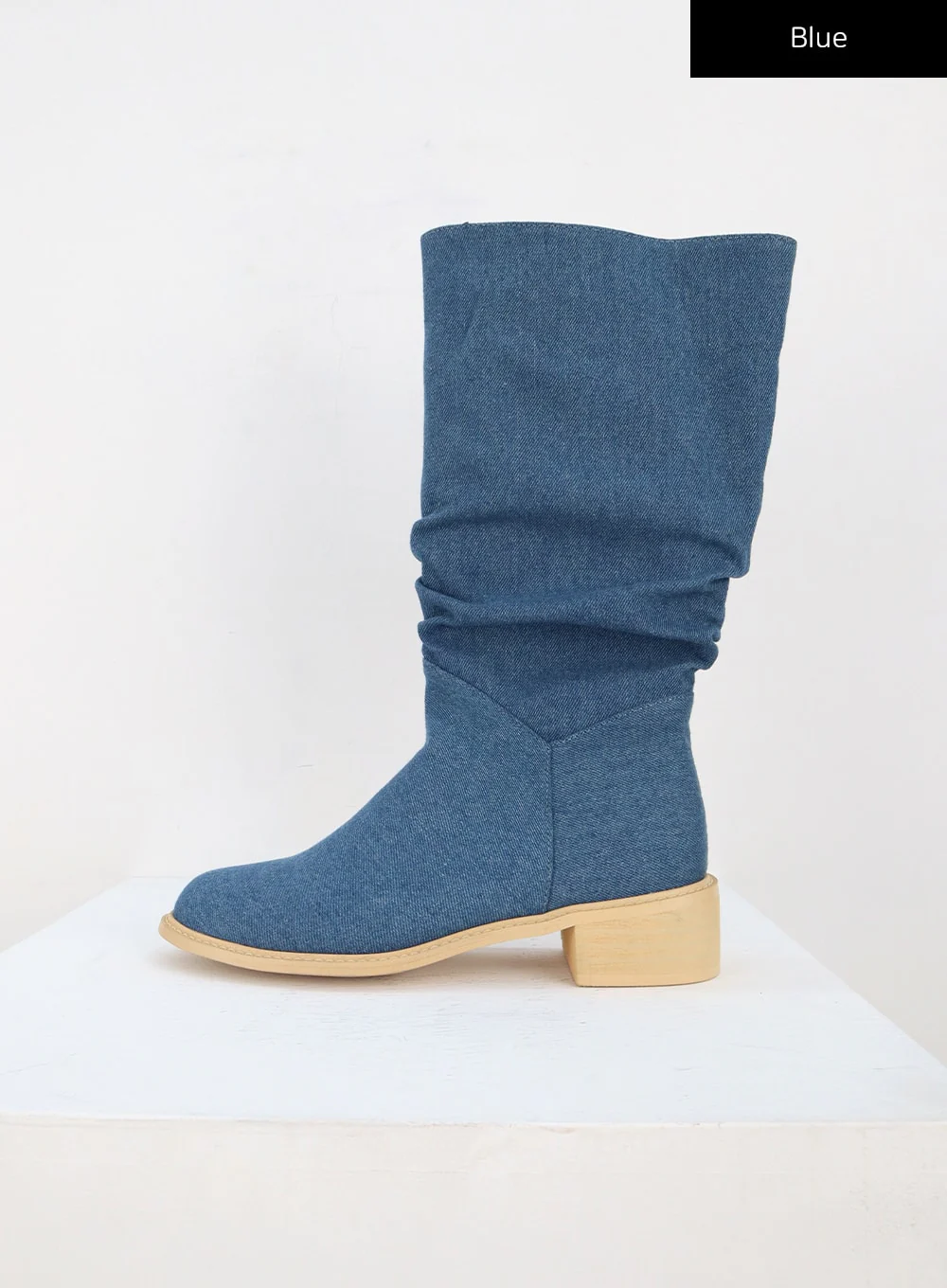 Suede Knee High Boots CA320 - Image 10