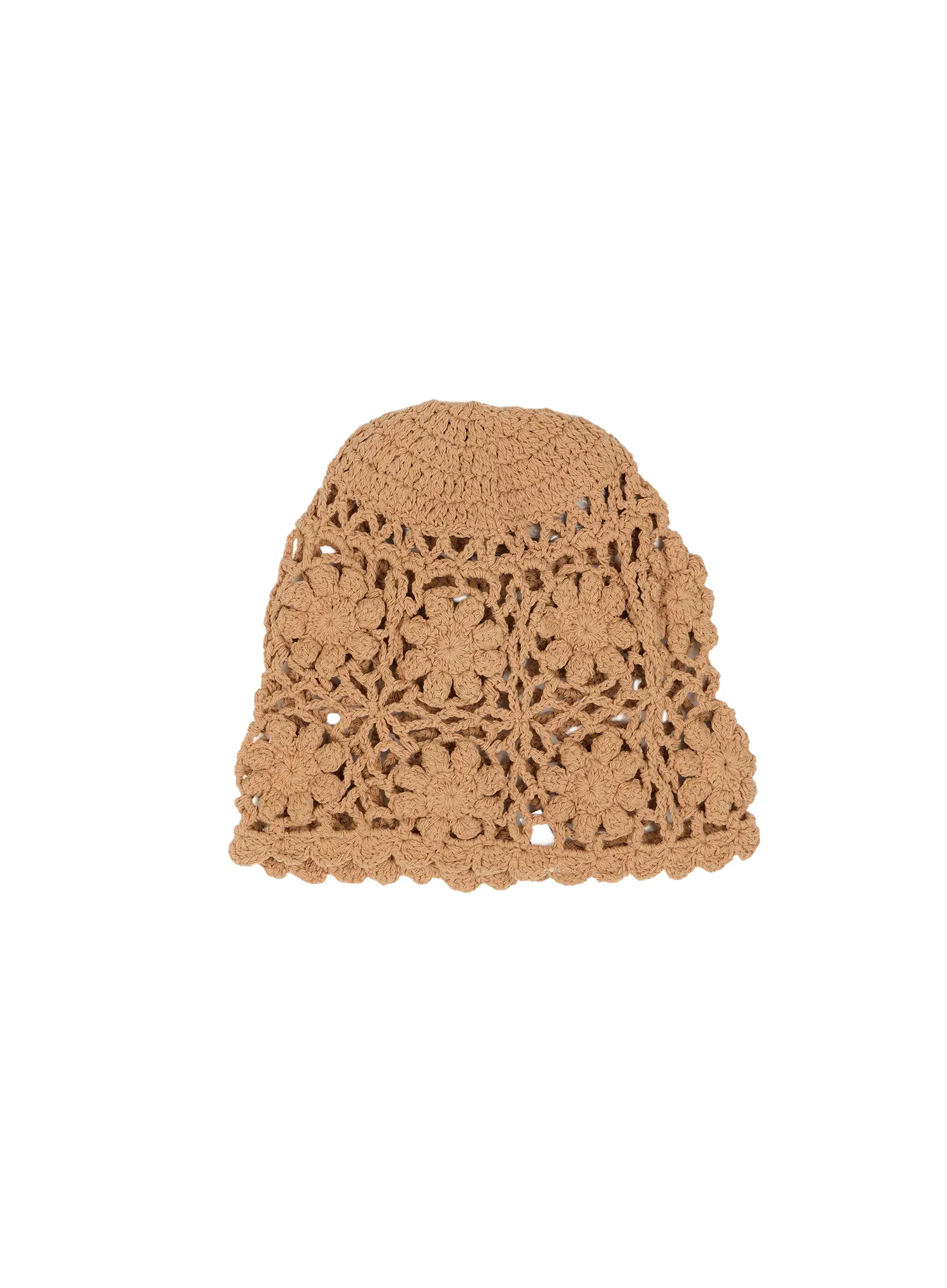 Summer Floral Crochet Beanie CU505 - Image 4
