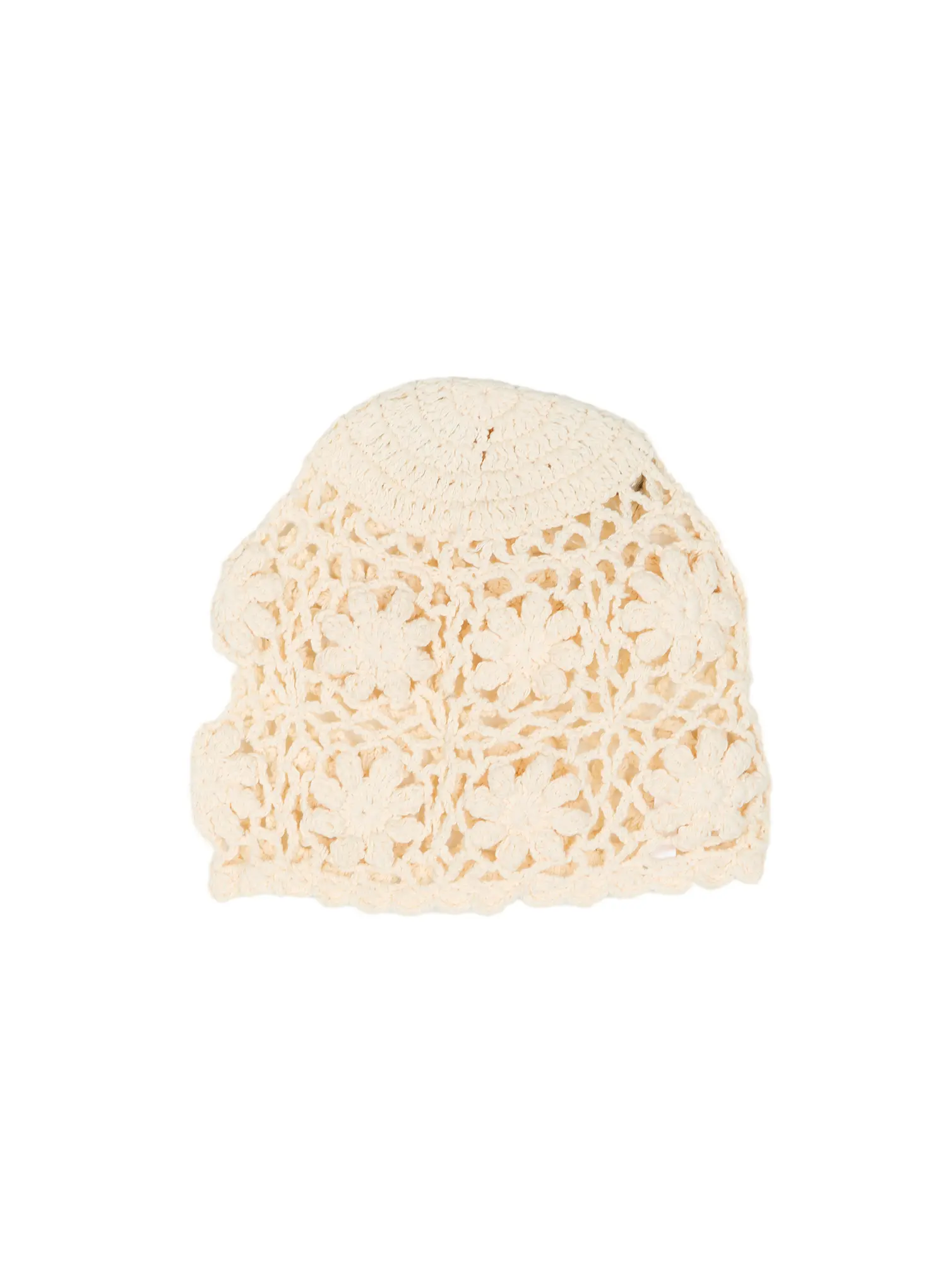 Summer Floral Crochet Beanie CU505 - Image 5