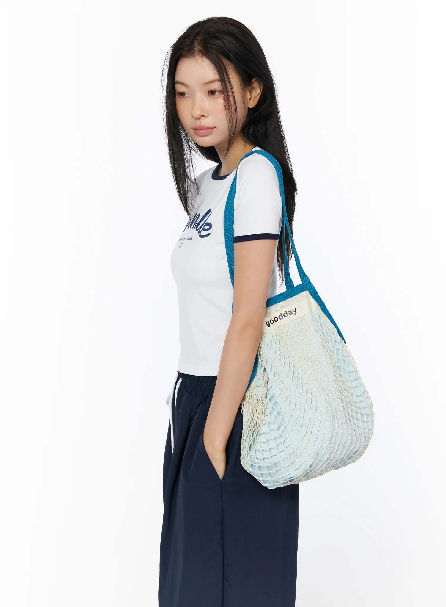 Summer Mesh Shoulder Bag IU519 - Image 4