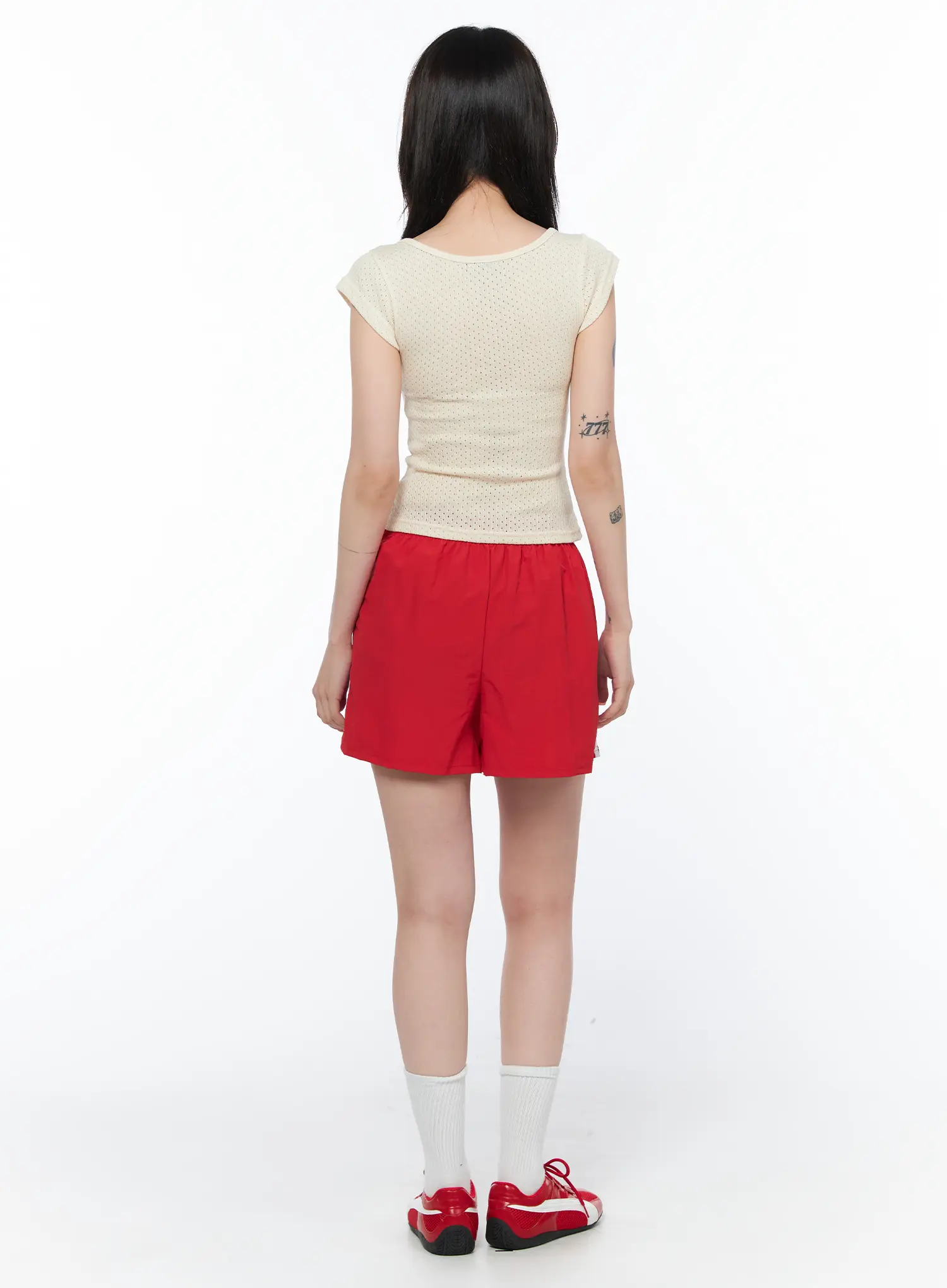 Sweetheart Neck Shirred Top CA524 - Image 5