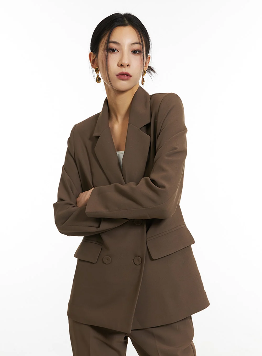 Tailored Double Button Jacket and Pants Set IN308 - Image 3