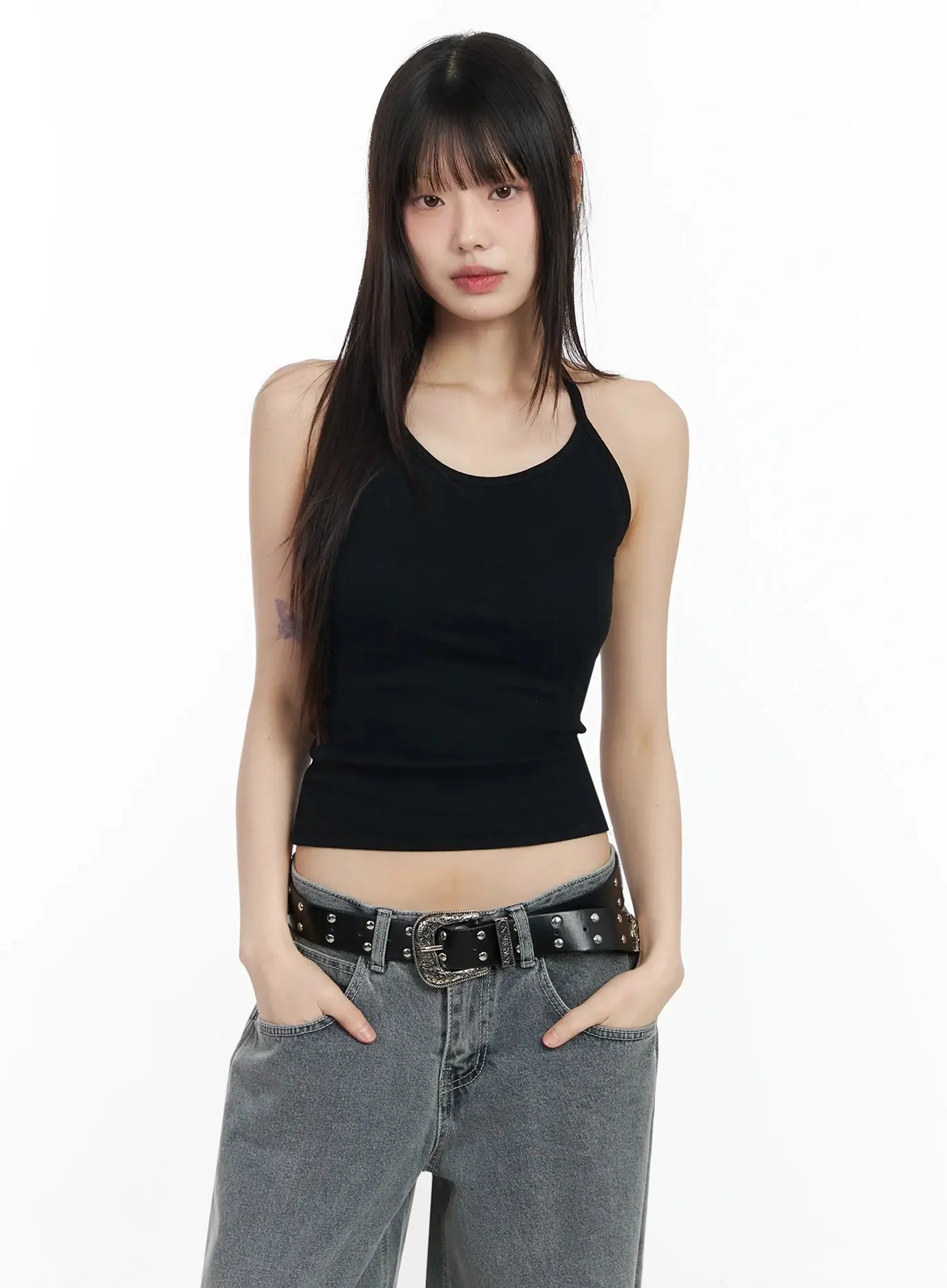 Tank and Wrap Cardigan Set IM530 - Image 9