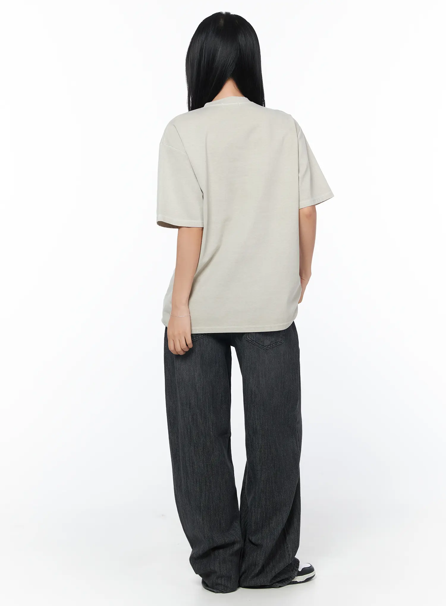 Tanya Baggy Dark Jeans CY513 - Image 7