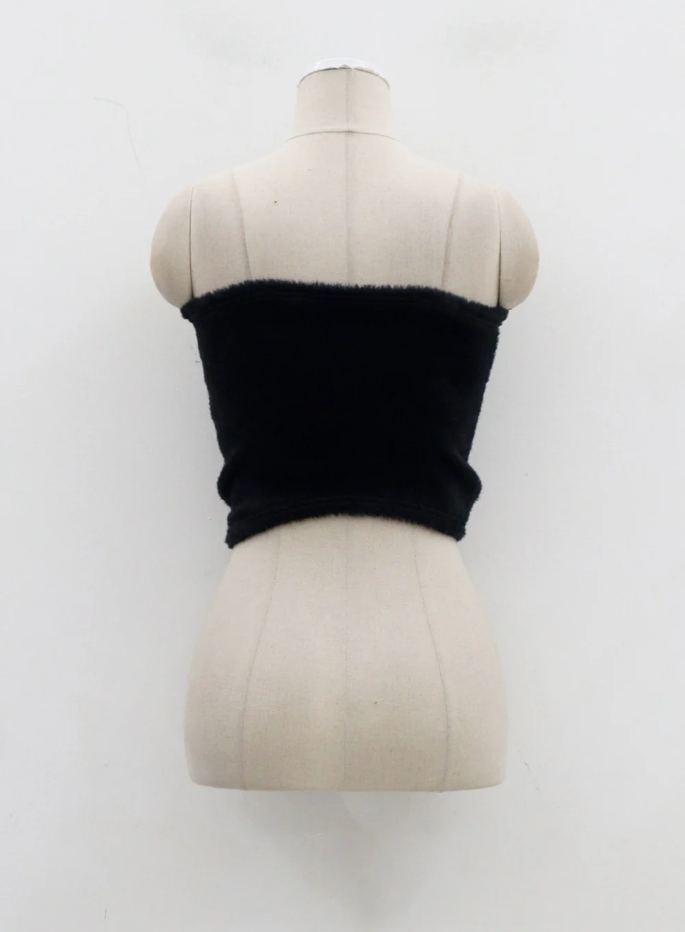 Teddy Cardigan Tube Top And Mini Skirt Set CJ325 - Image 20