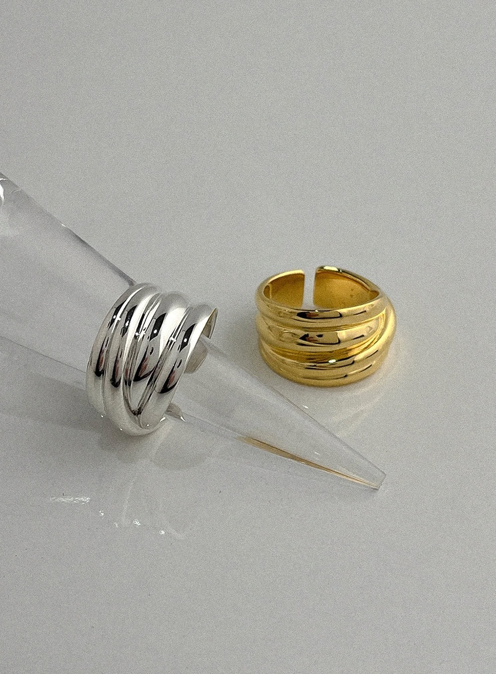 Tesla Wide Form Ring IA524 - Image 3