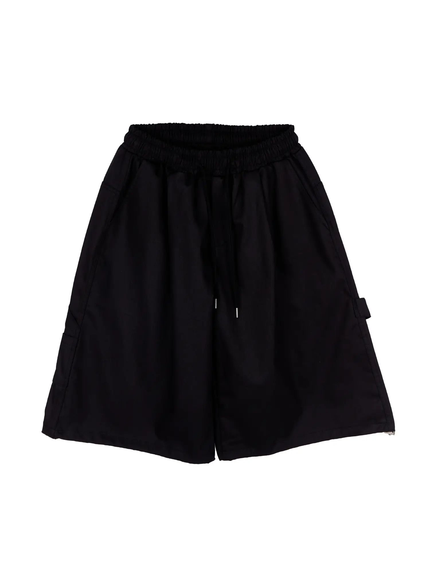 Text Embroidered Bermuda Shorts CA520 - Image 11