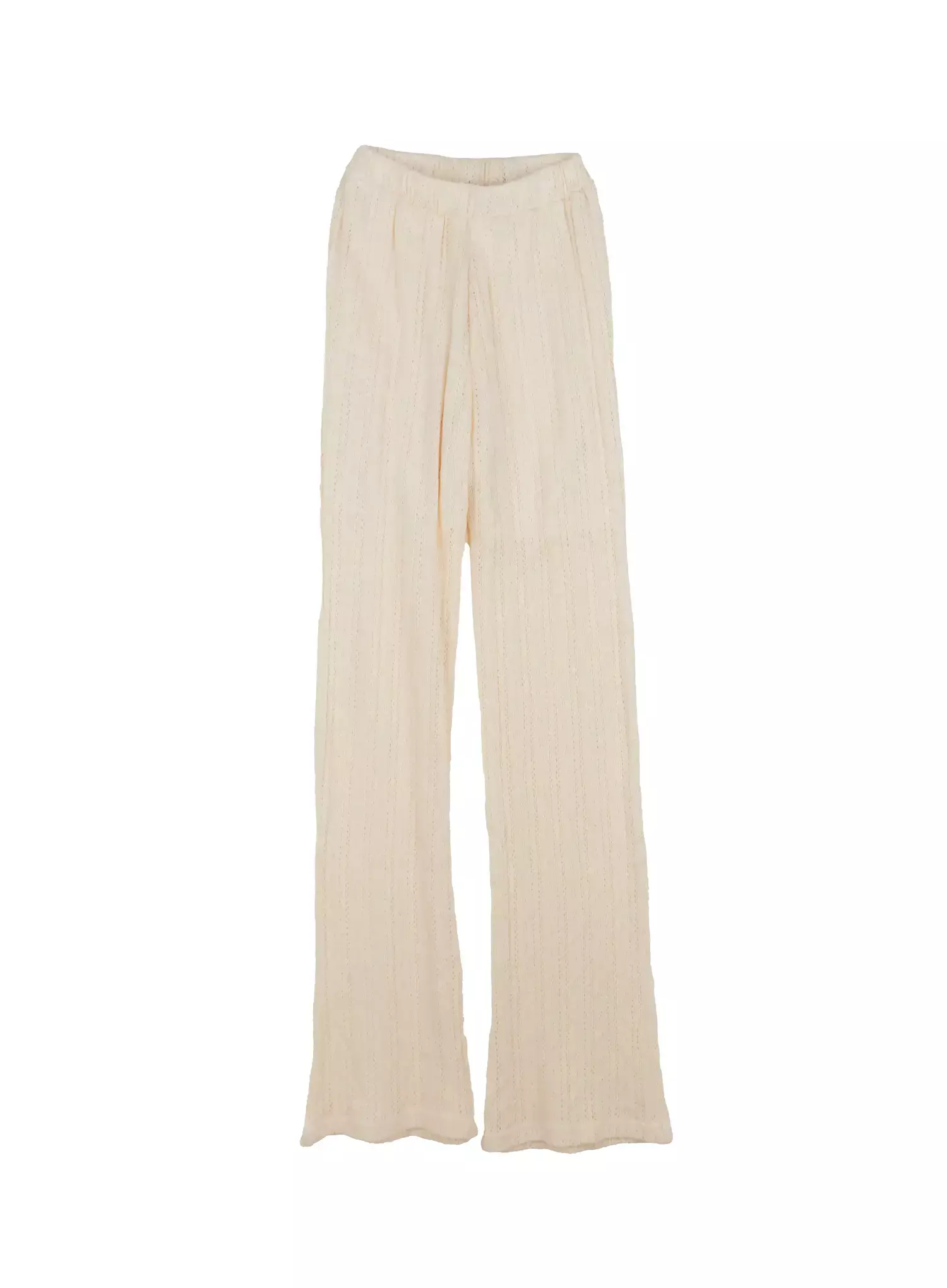Textured Knit Flare Pants IJ509 - Image 15