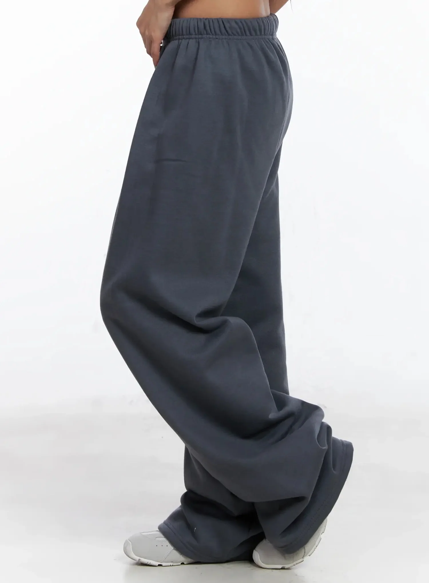 Thermal Wide-Leg Sweatpants IN528 - Image 3