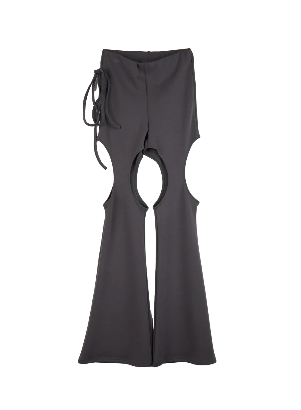 Thigh Cut-Out Flared Leggings CJ521 - Image 9