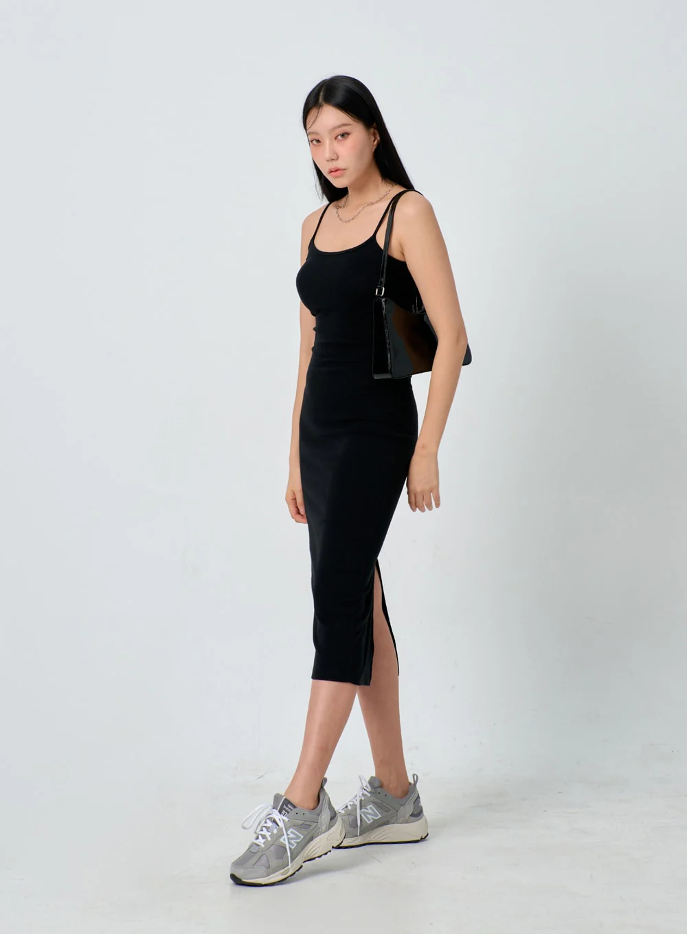 Thin Strap Maxi Dress IJ330 - Image 2