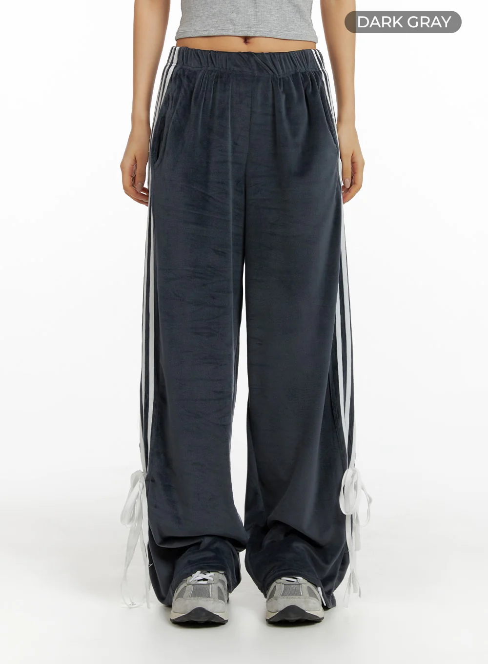 Tie-Stripe Nylon Pants CF427 - Image 5