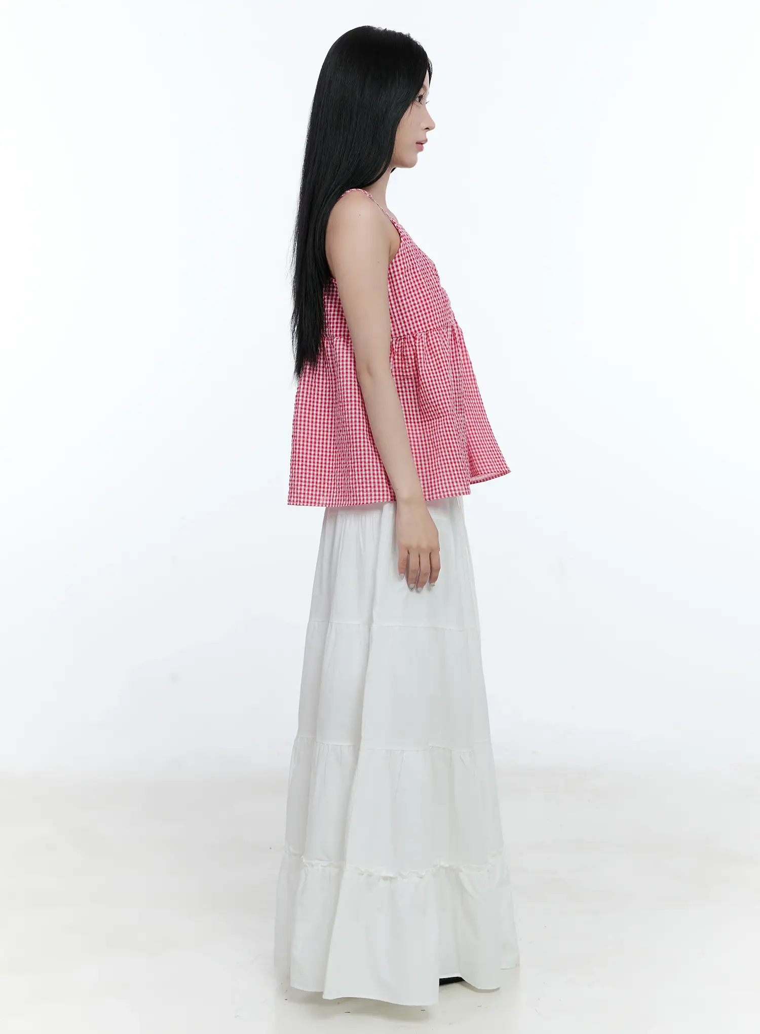 Tiered Frill Maxi Skirt CL530 - Image 6