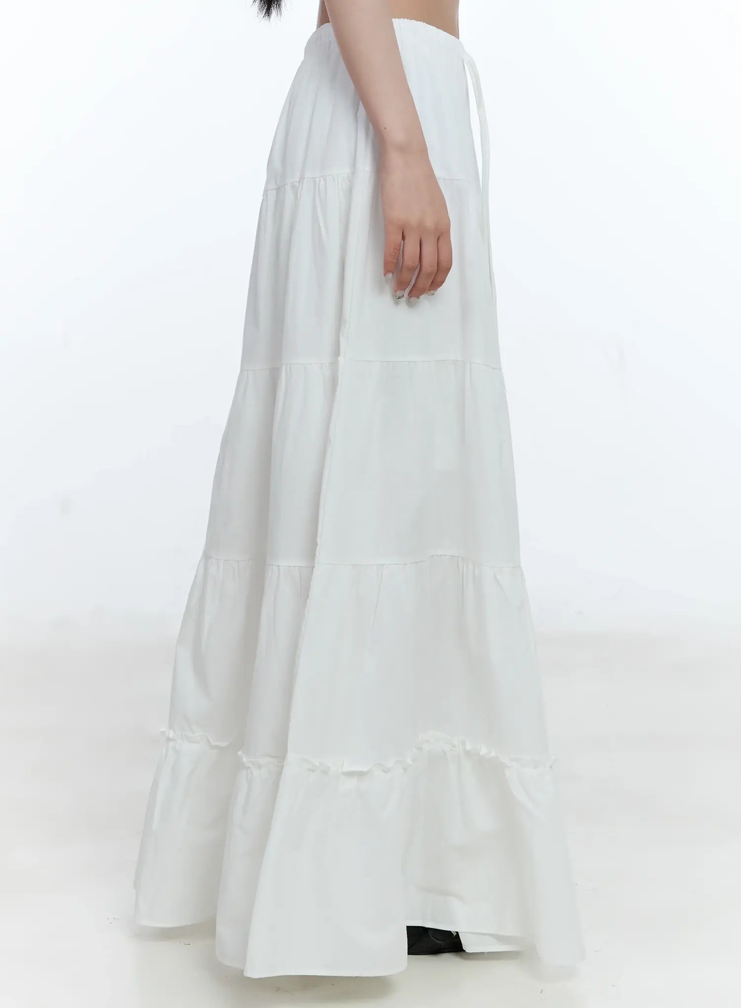 Tiered Frill Maxi Skirt CL530 - Image 7