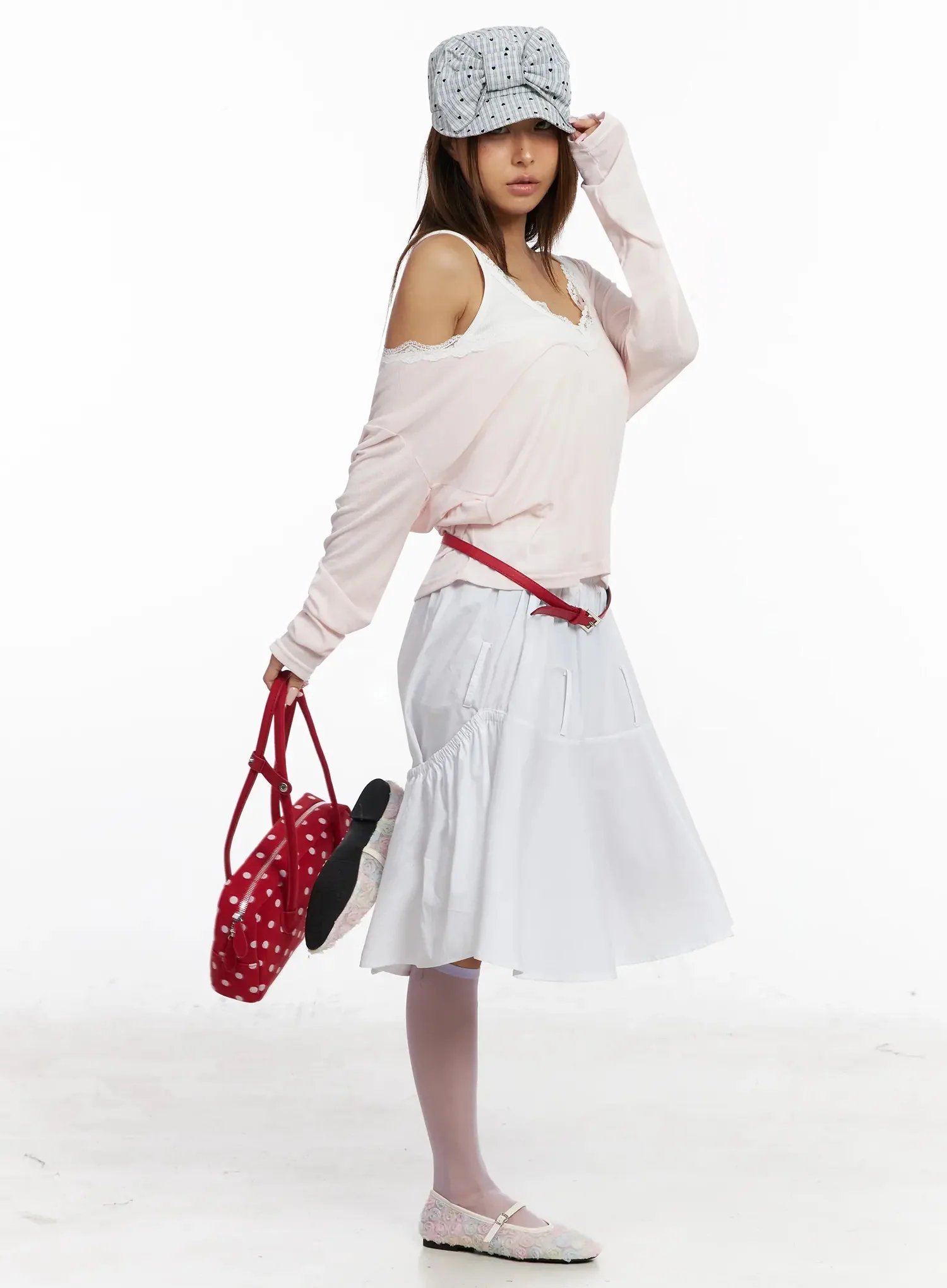 Tiered Midi Skirt IY504 - Image 13