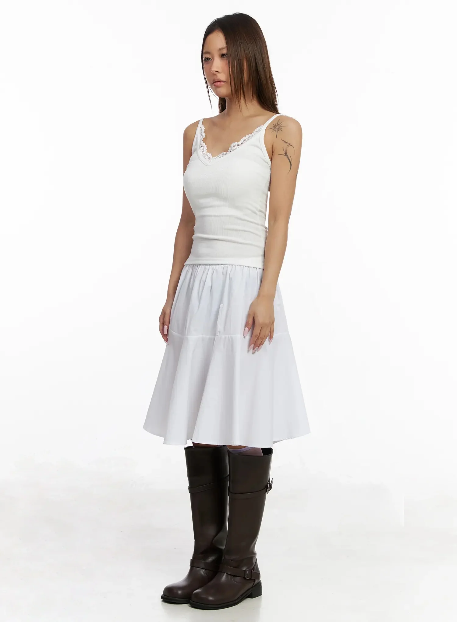 Tiered Midi Skirt IY504 - Image 7