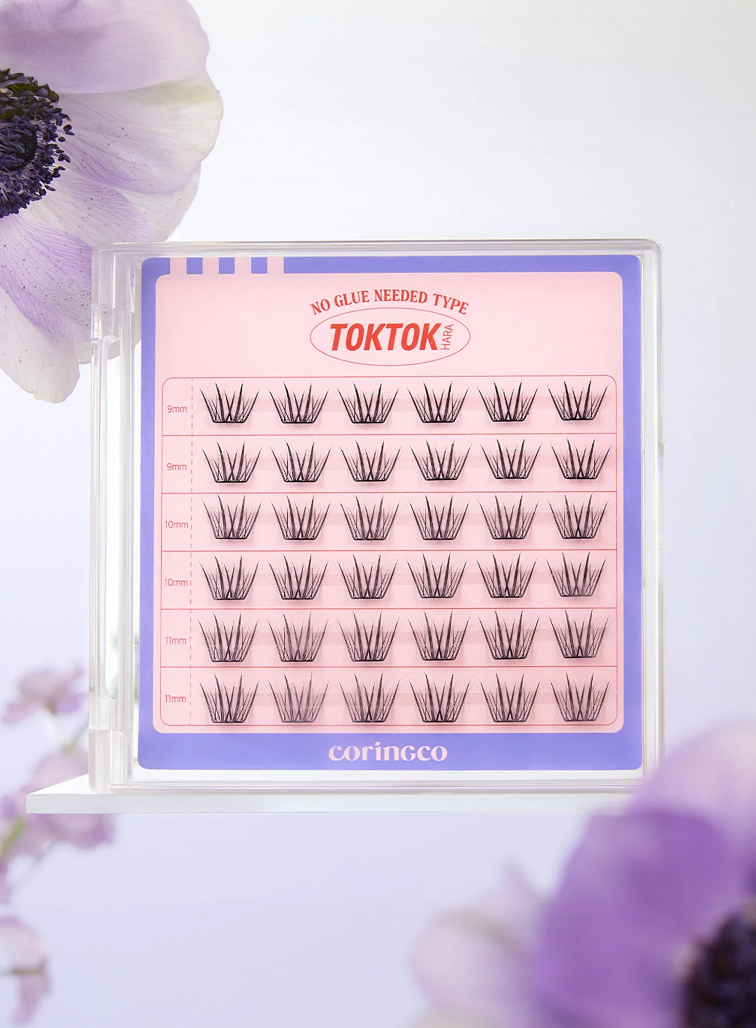 TOKTOKHARA No Glue Eyelash - Light (36pcs-90pcs) - Image 16
