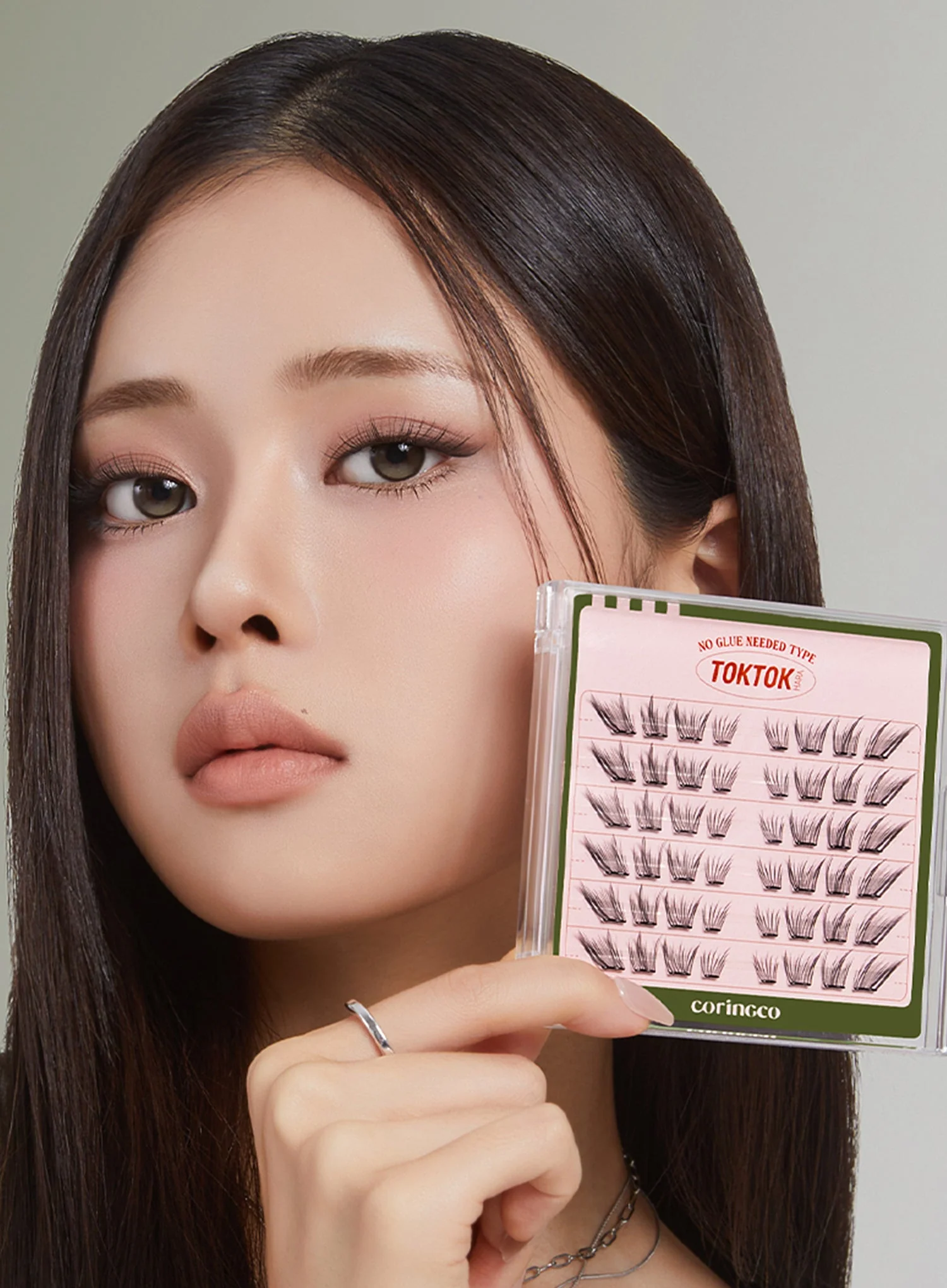 TOKTOKHARA No Glue Eyelash - Light (36pcs-90pcs) - Image 24