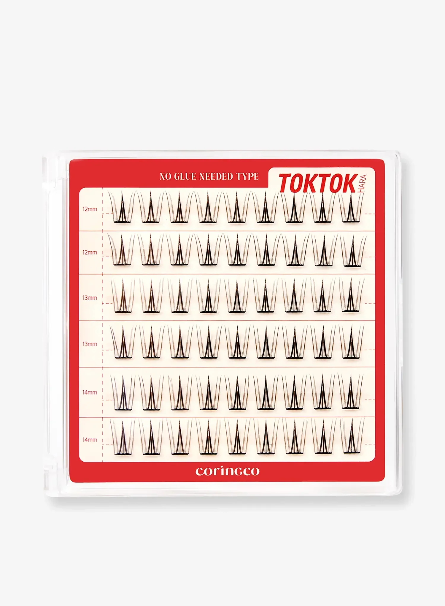 TOKTOKHARA No Glue Eyelash - Long (36pcs-54pcs) - Image 13