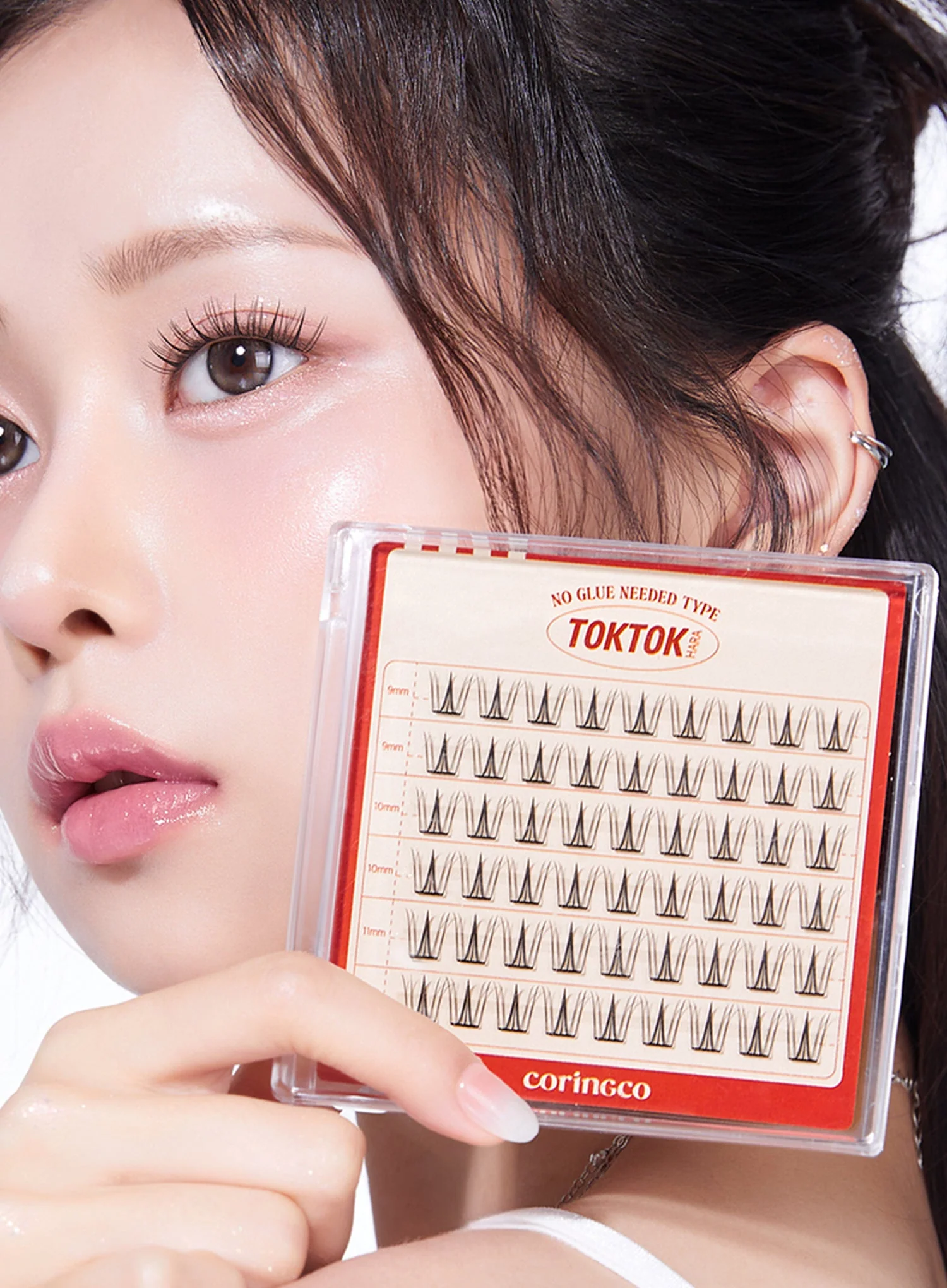TOKTOKHARA No Glue Eyelash - Long (36pcs-54pcs) - Image 14