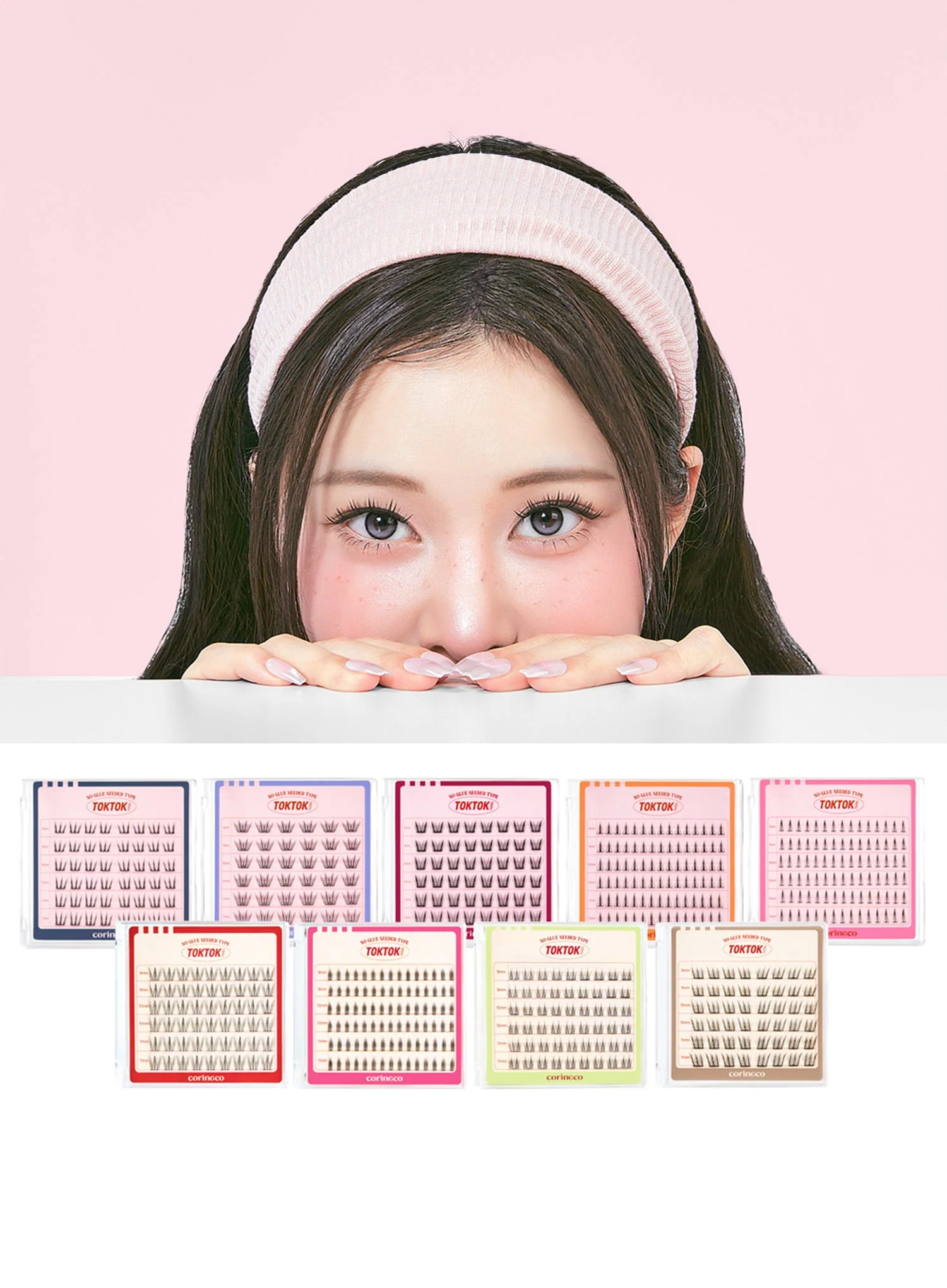 TOKTOKHARA No Glue Eyelash - Long (36pcs-54pcs) - Image 16