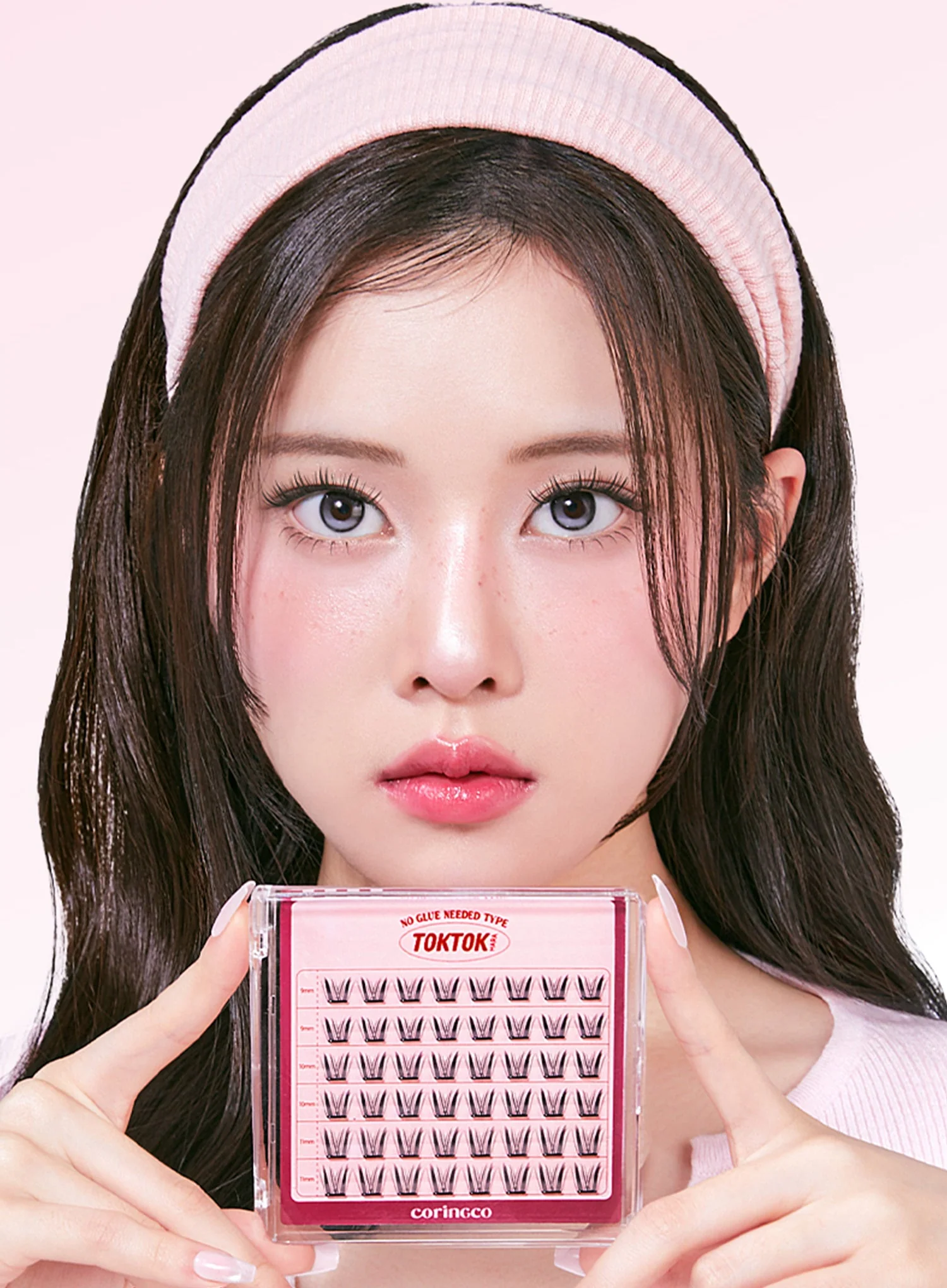 TOKTOKHARA No Glue Eyelash - Long (36pcs-54pcs) - Image 6
