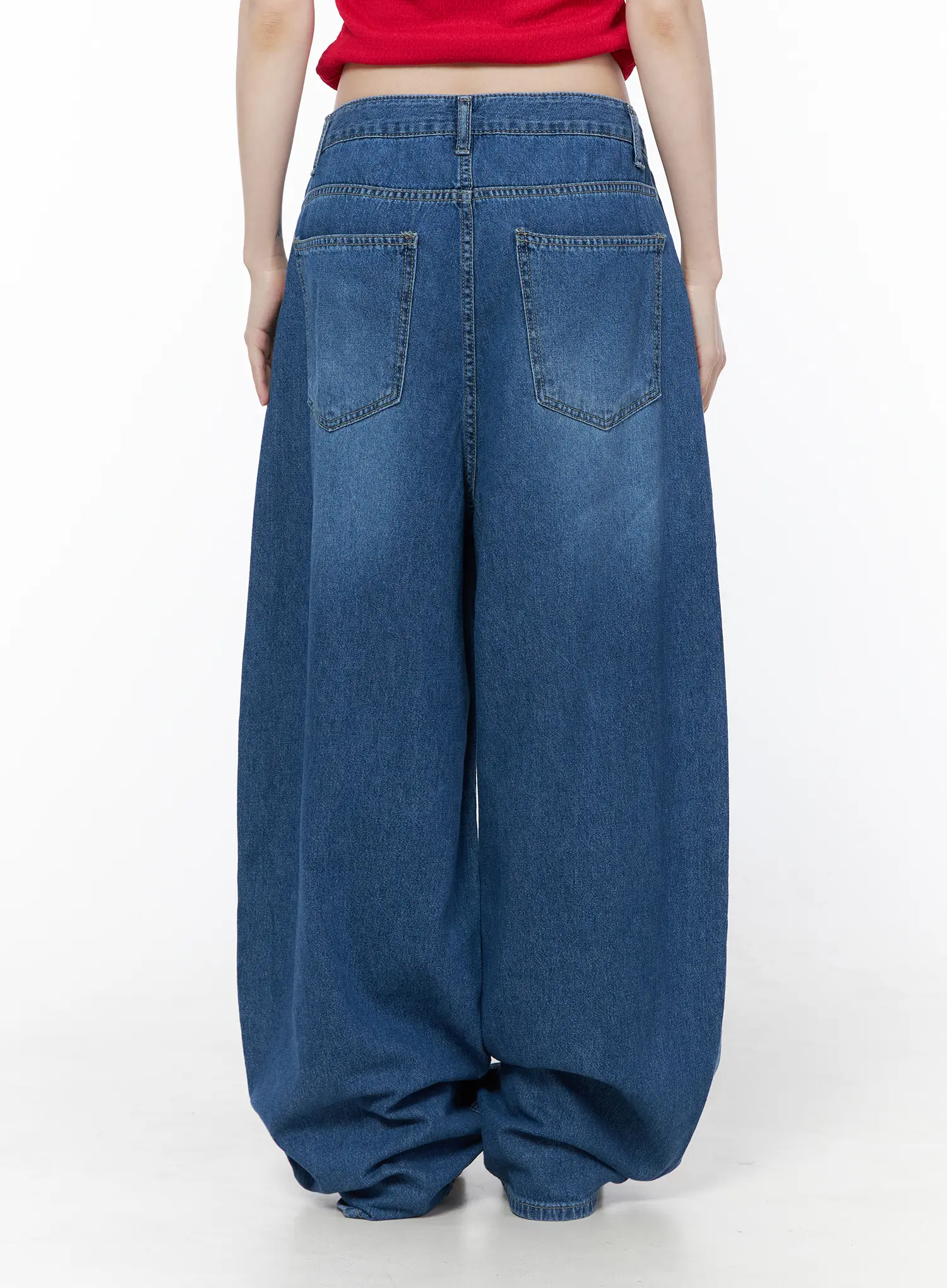 Tommie Wide Leg Jeans CU519 - Image 4