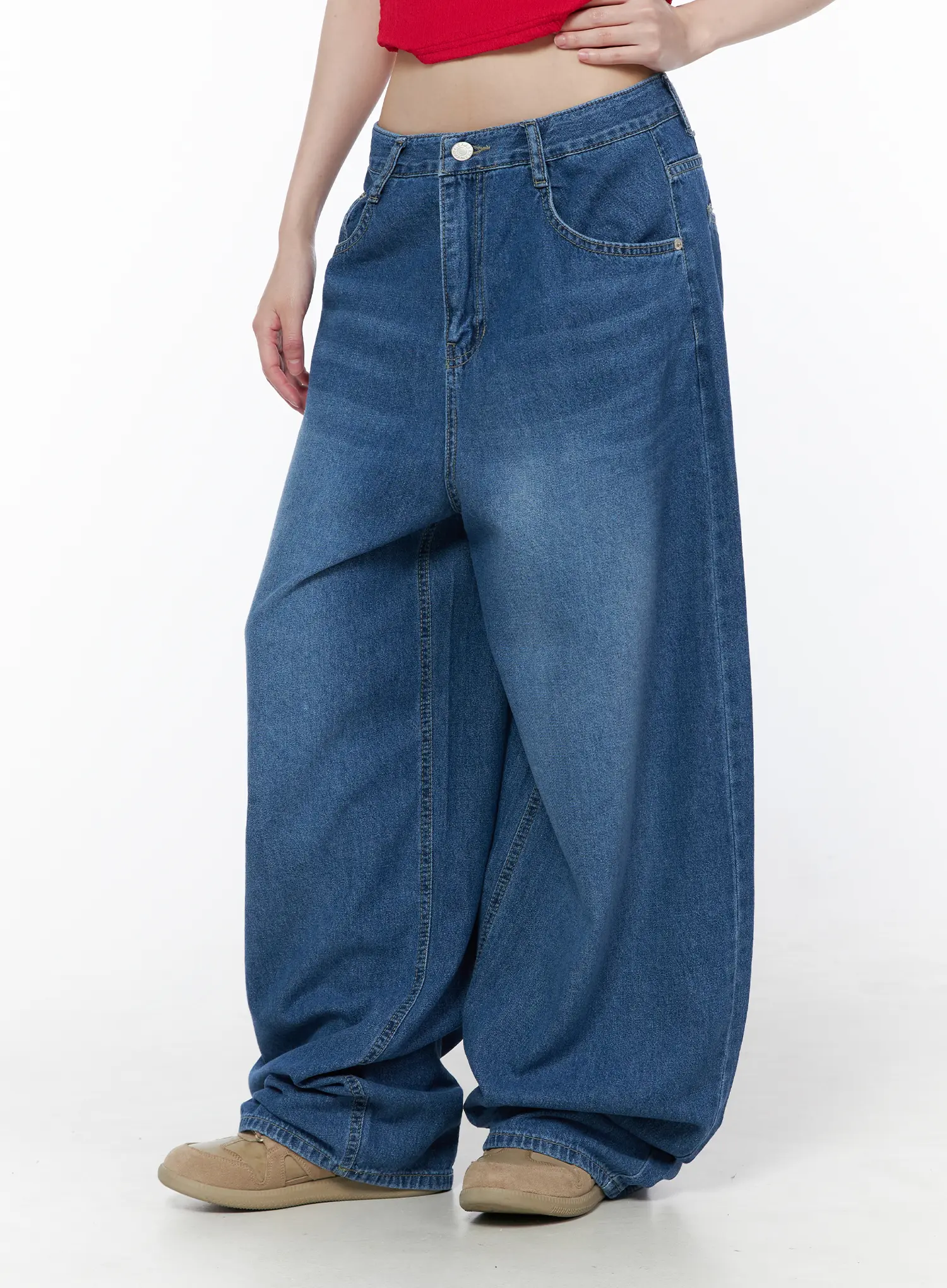 Tommie Wide Leg Jeans CU519 - Image 9