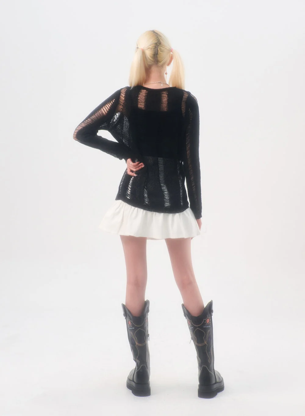 Top And Cardigan Set IL306 - Image 10