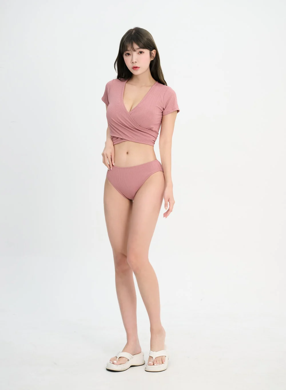 Top And Skirt Bikini Set IF324 - Image 7