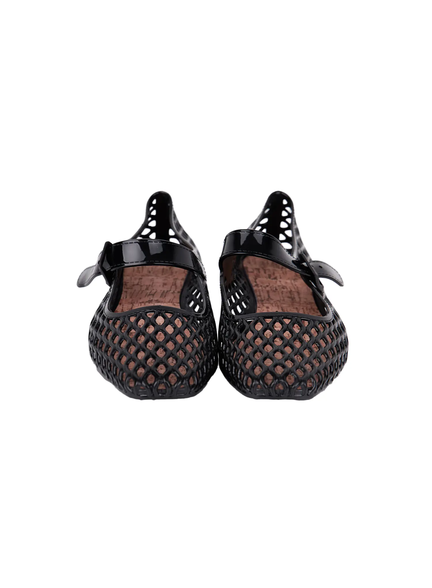 Transparent Mesh Ballet Flats CY514 - Image 9