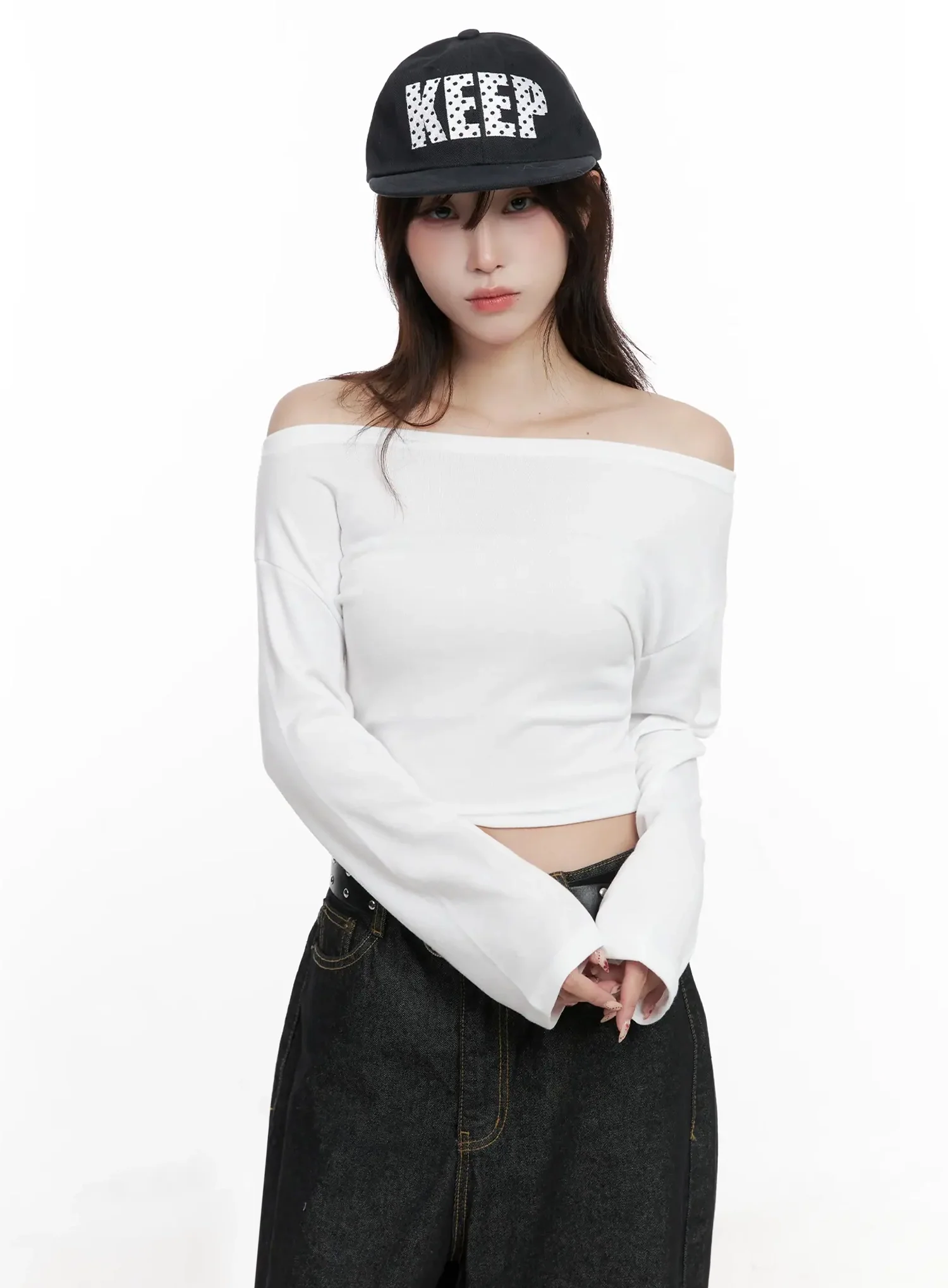 Trendy Lettered Camp Cap IN514 - Image 3