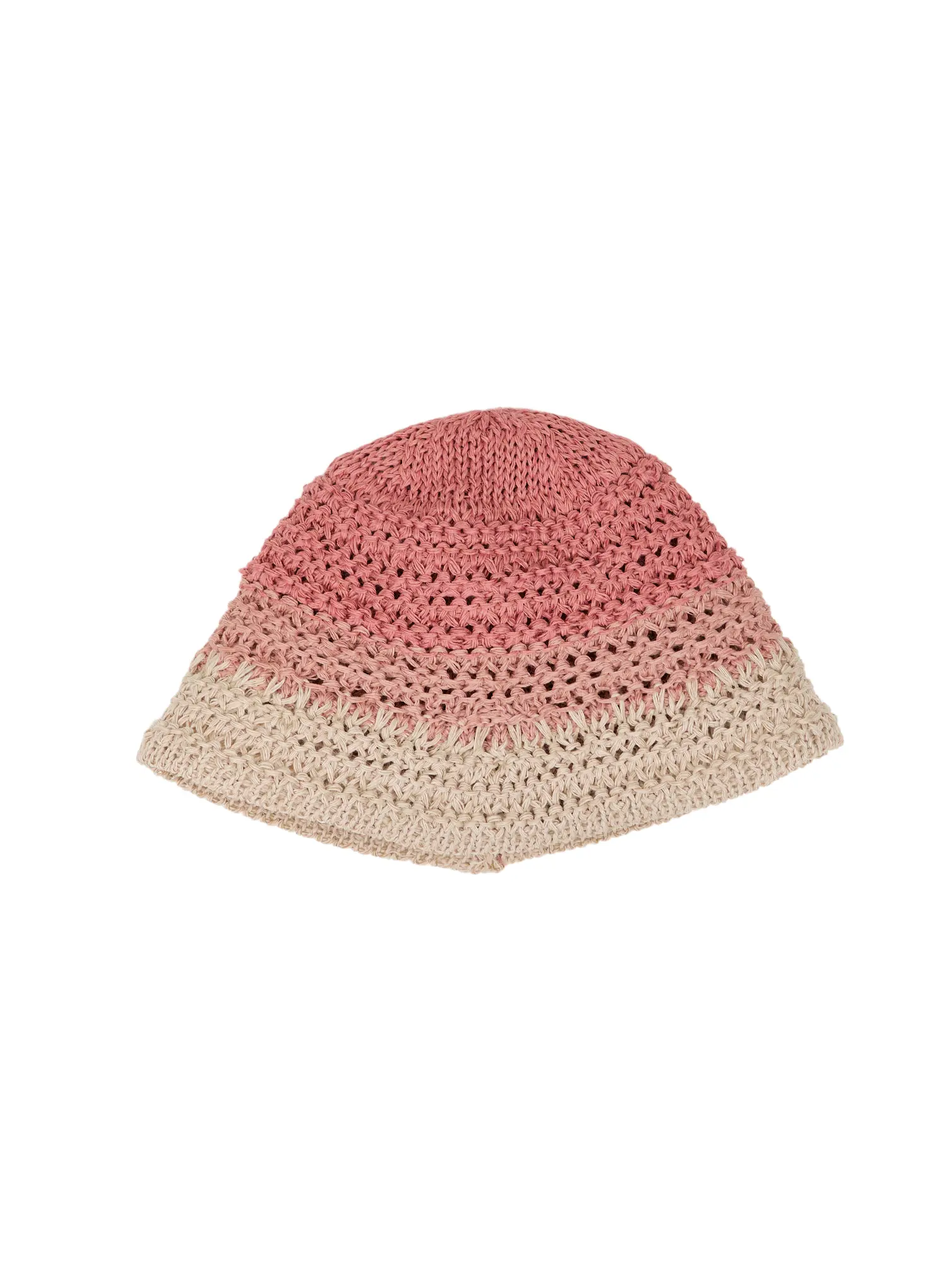 Tri-Tone Crochet Bucket Hat CU505 - Image 6