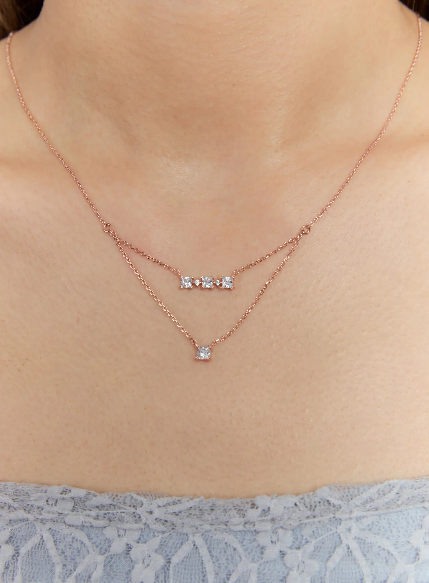 Trio Beadline Necklace IS517 - Image 3