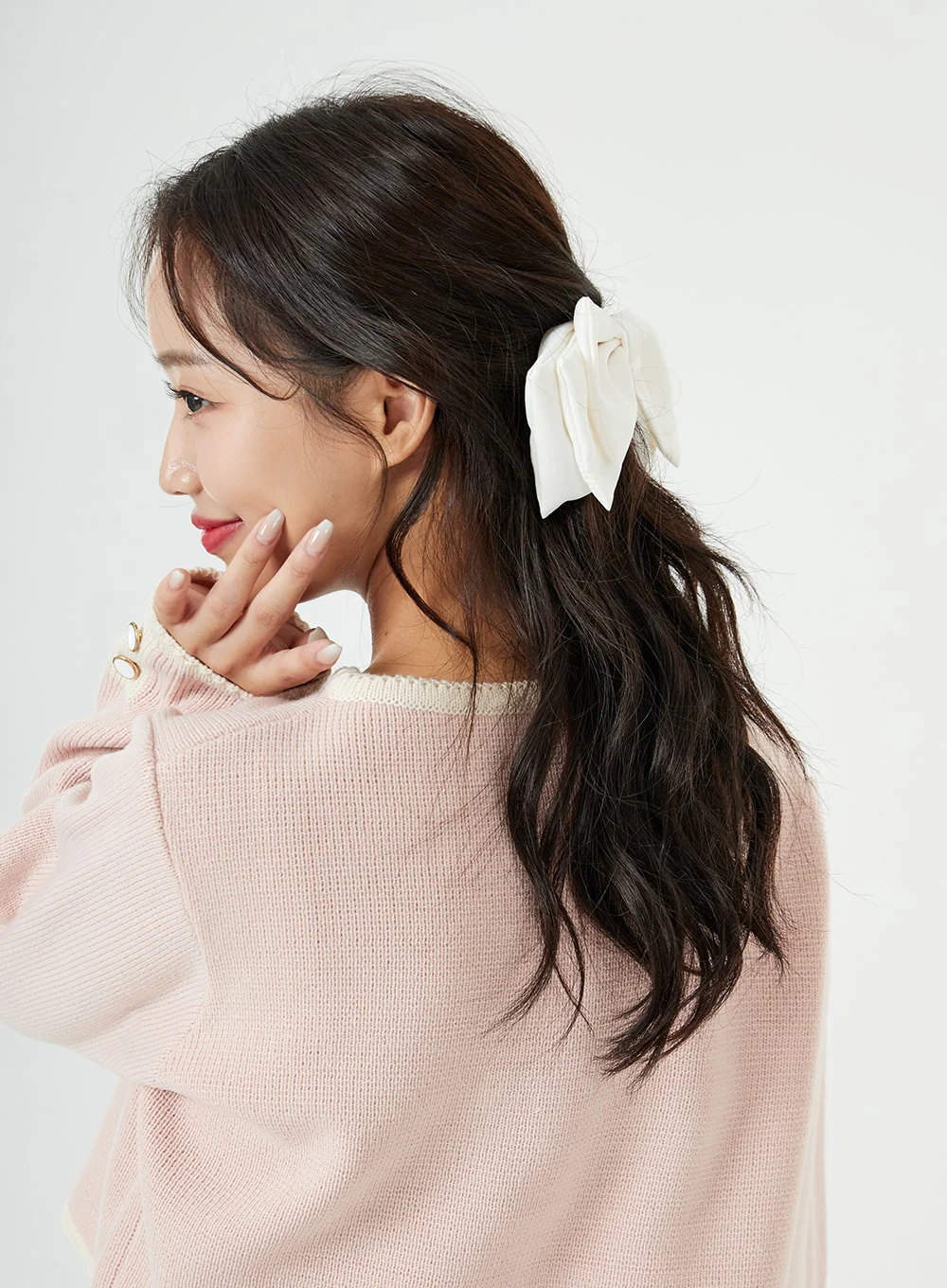 Triple Ribbon Hair Pin BG31 - Image 2