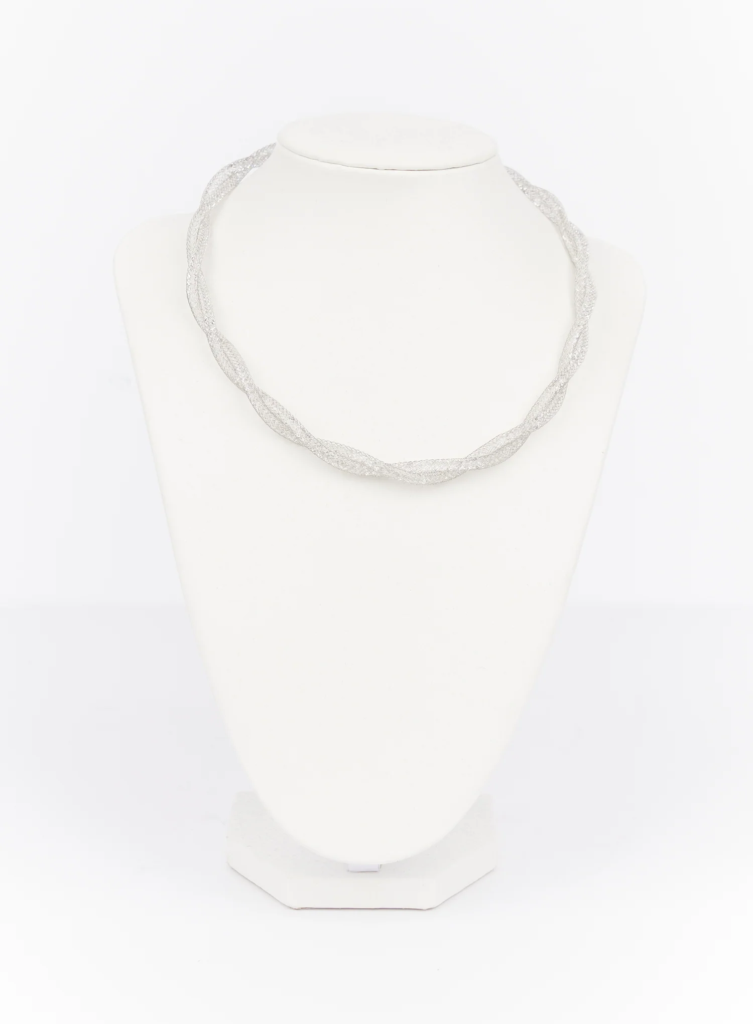 Twisted Sparkle Necklace CM519 - Image 11