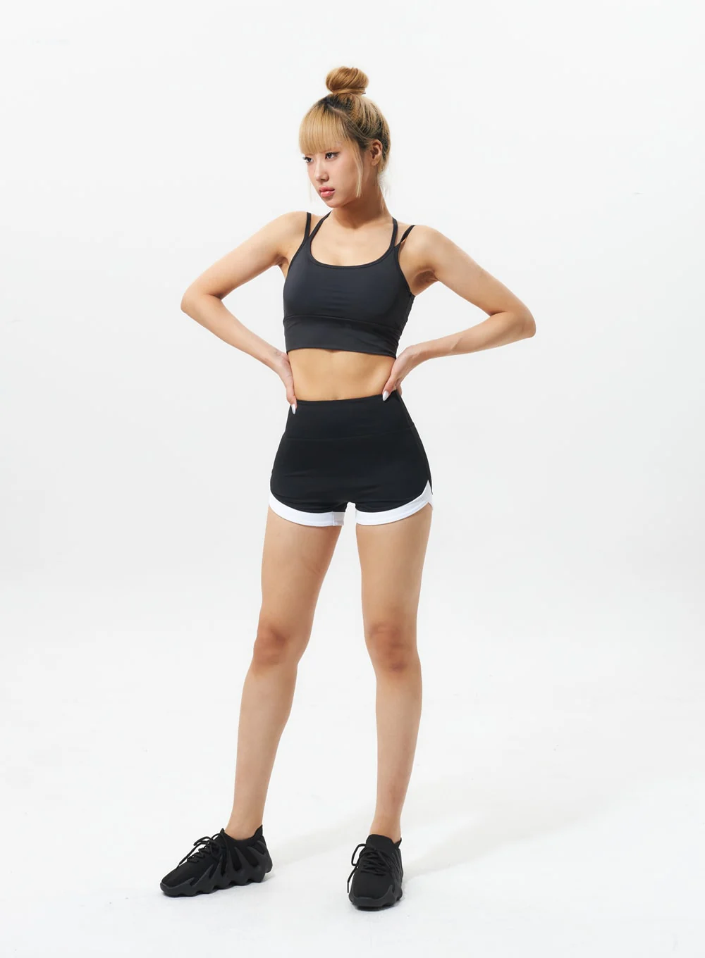Two Color Track Shorts IL318 - Image 3