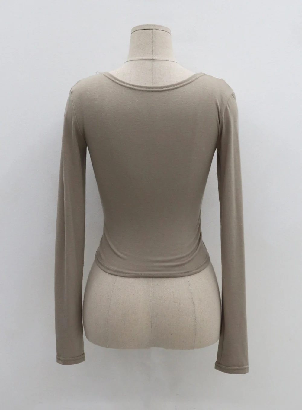 Two Tone Zip-Up Cropped Top CG31 - Image 15