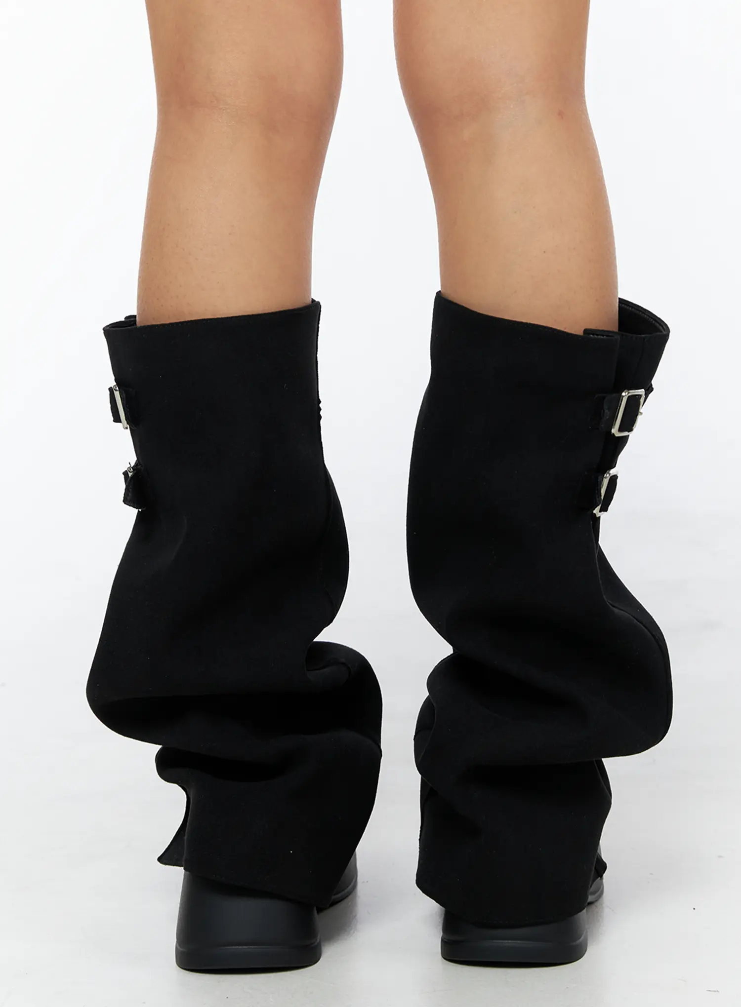 Two-Way Buckle Platform Flip Flops CU518 - Image 5
