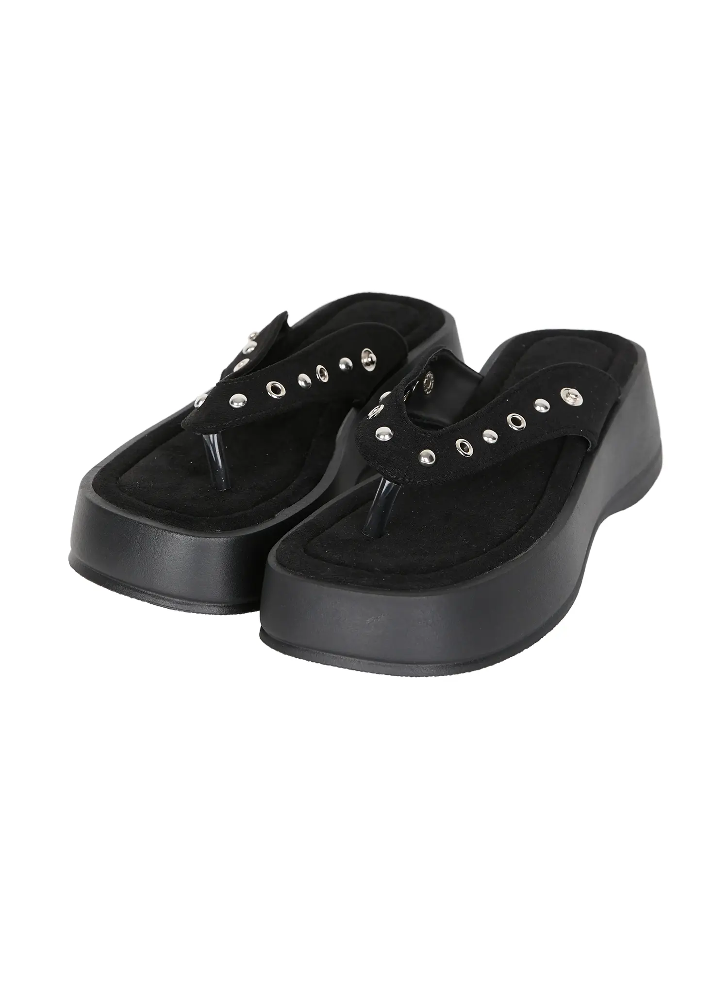 Two-Way Buckle Platform Flip Flops CU518 - Image 8