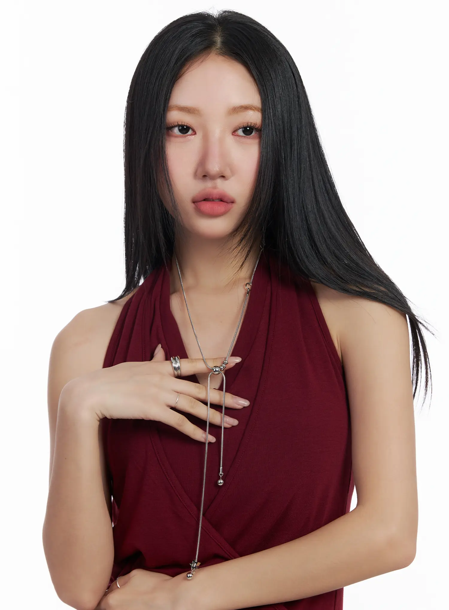 Two-Way Long Necklace CJ515 - Image 2