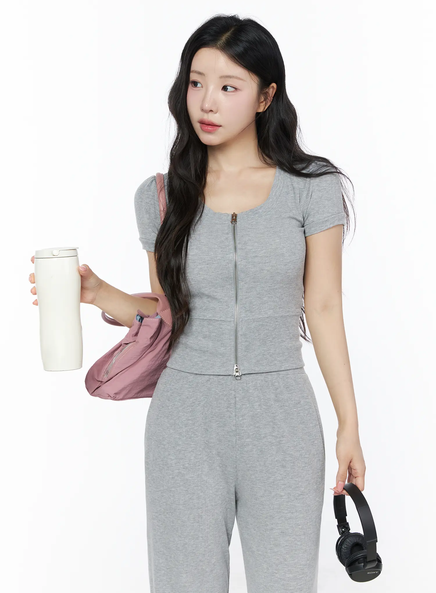 Two-Way Top & Sweatpants Set IU525 - Image 13