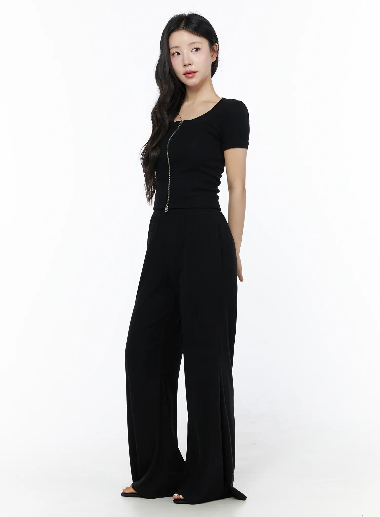 Two-Way Top & Sweatpants Set IU525 - Image 2