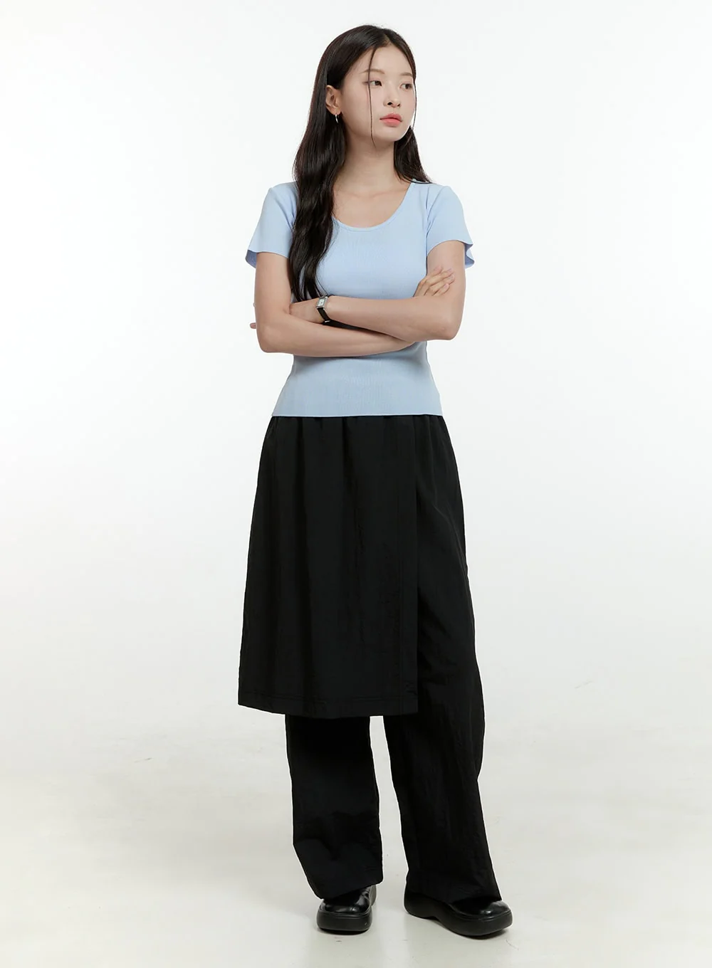 U-Neck Slim Fit Top OL430 - Image 3