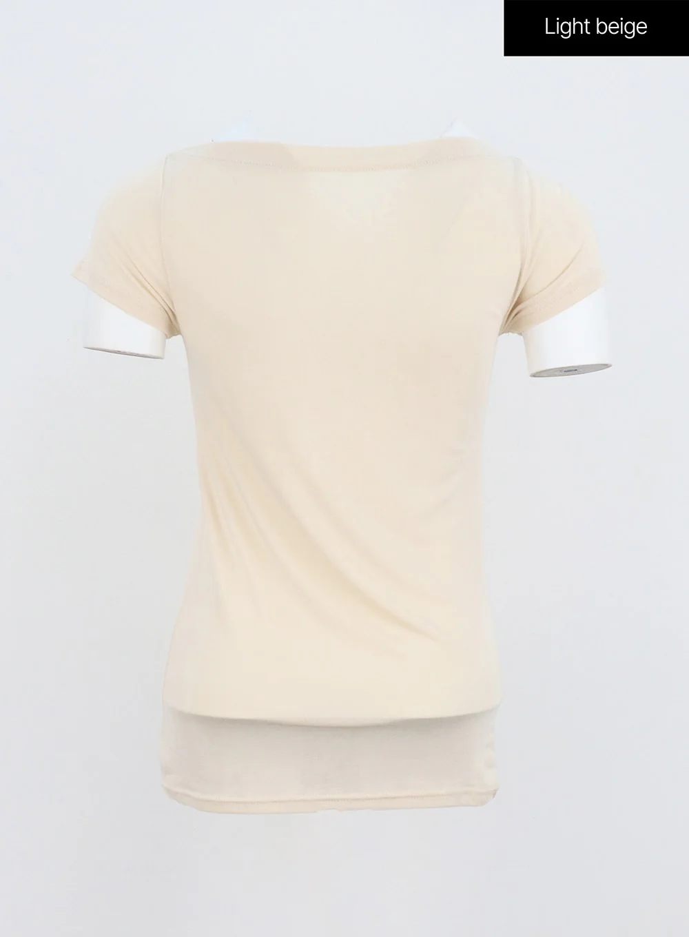 Unbalanced Off-Shoulder Tee IY331 - Image 9