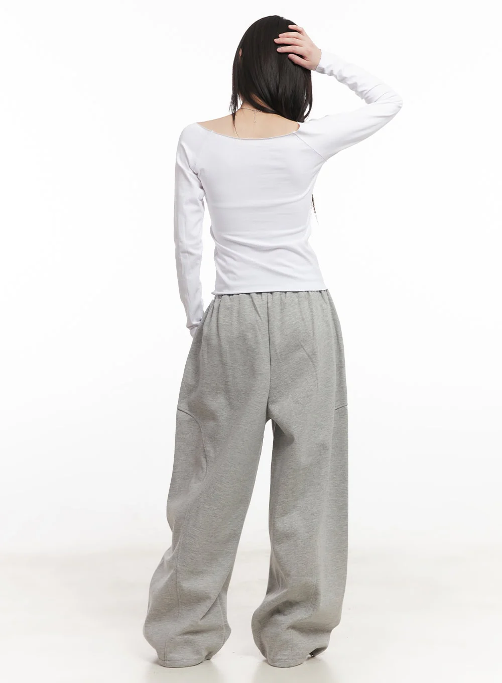 Unisex Relaxed-Fit Oversized Sweatpants CM519 - Image 8