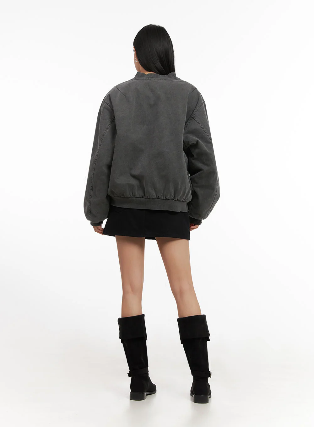 Urban Oversized Bomber Jacket ID431 - Image 10