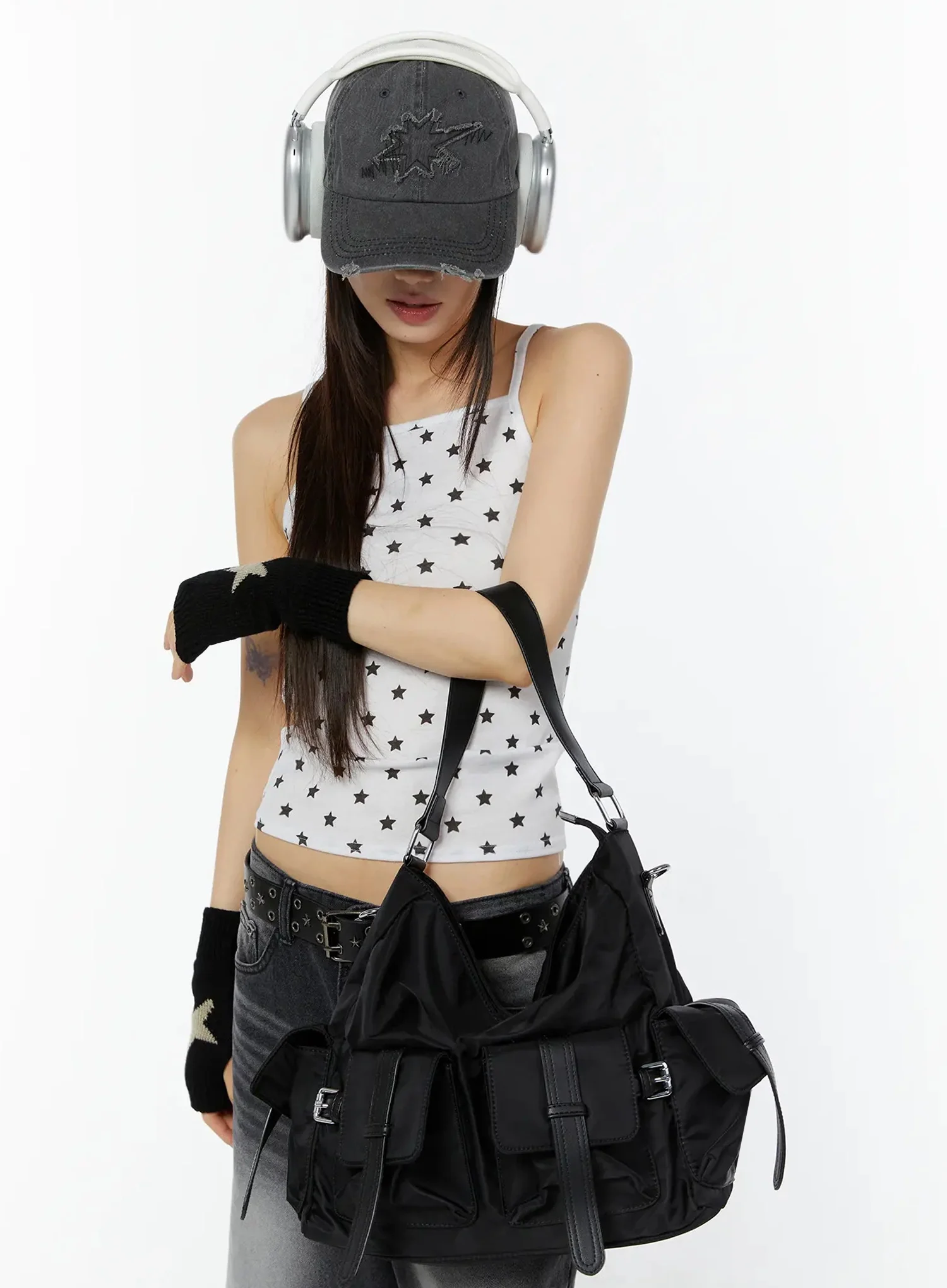 Urban Utility Pocket Shoulder Bag IU518 - Image 4