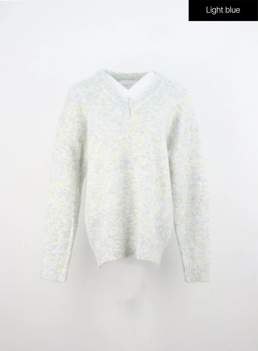 V-Neck Knit Sweater ON310 - Image 7