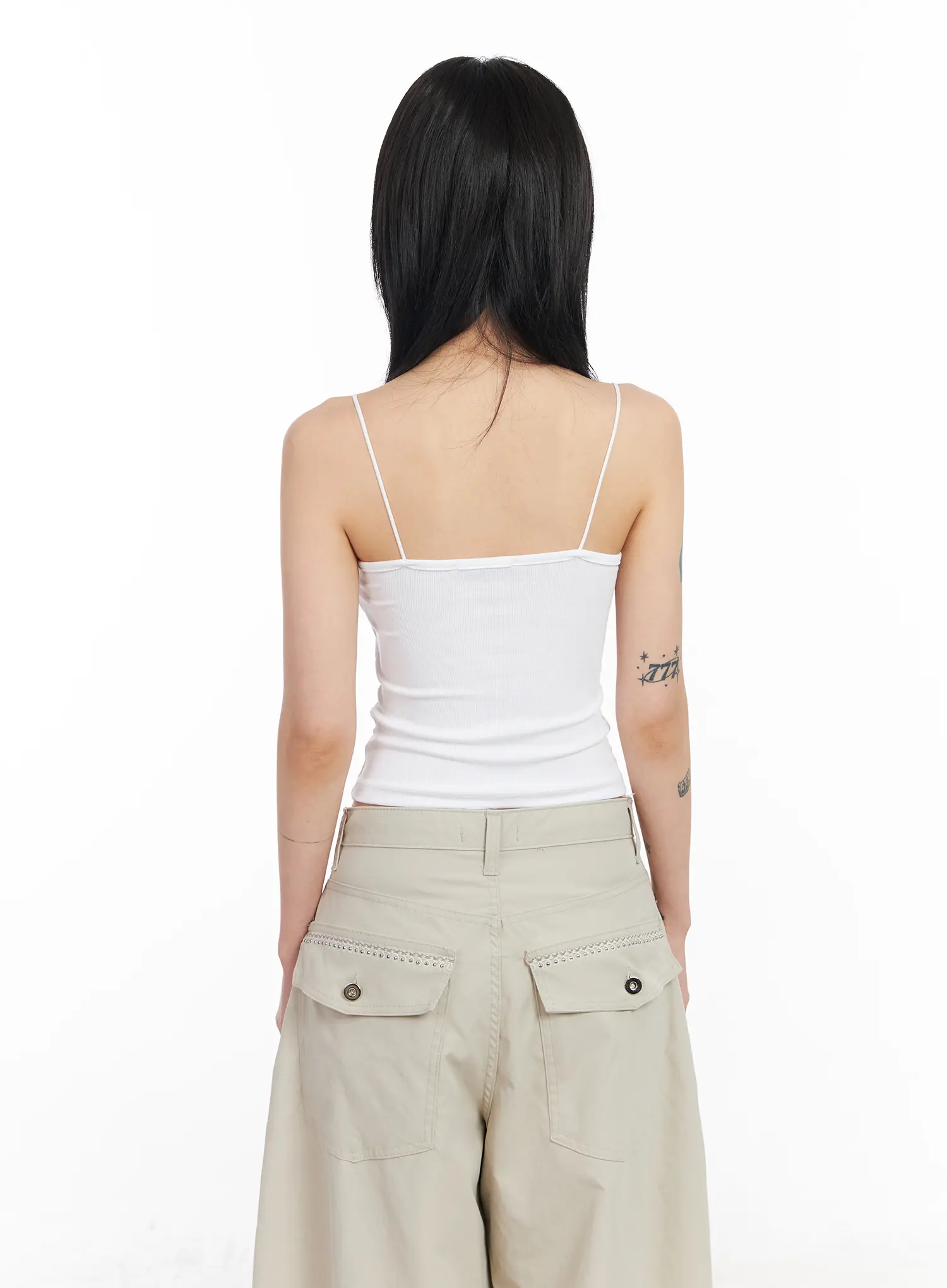 V-Neck Lace Camisole Top CF526 - Image 9